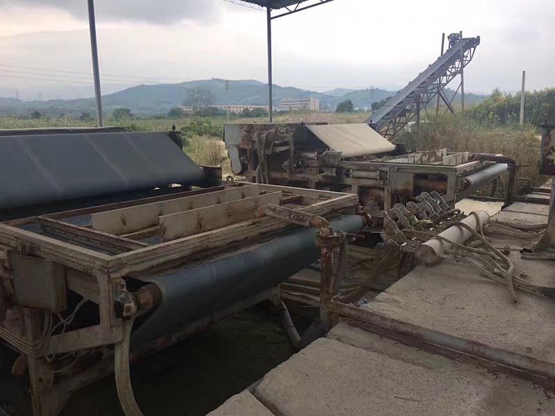 客户压滤机使用现场